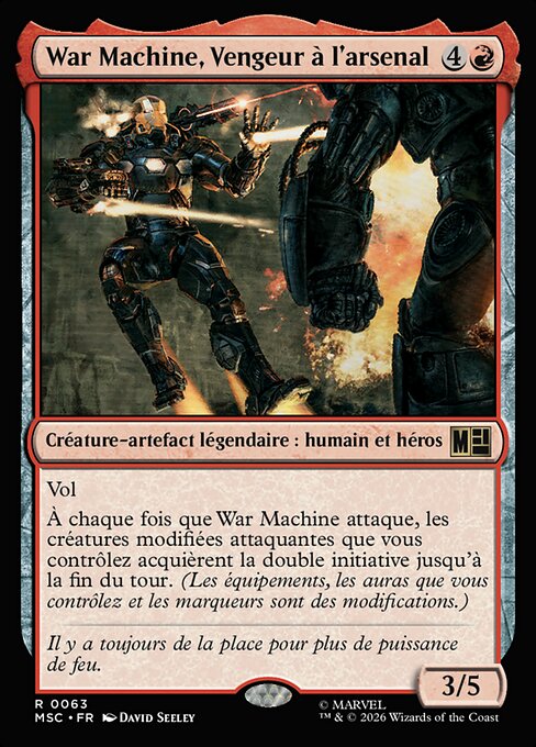 War Machine, Vengeur à l'arsenal [FR]