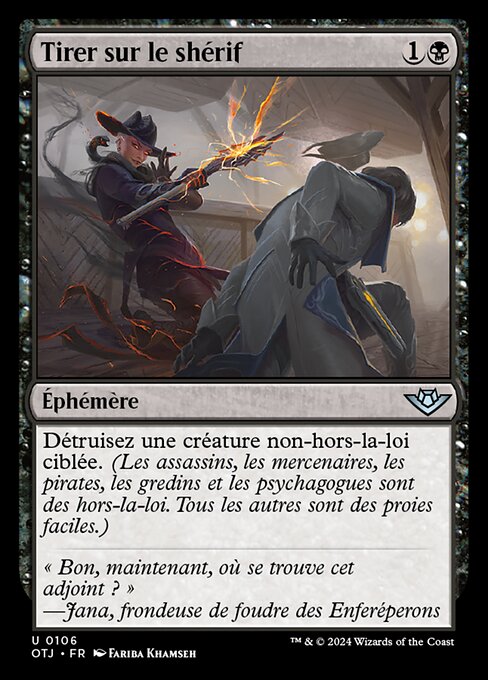Tirer sur le shérif [FR]