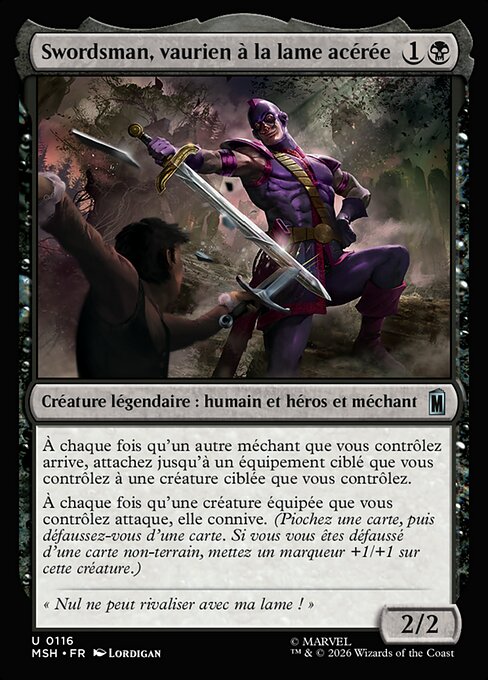 Swordsman, vaurien à la lame acérée [FR]