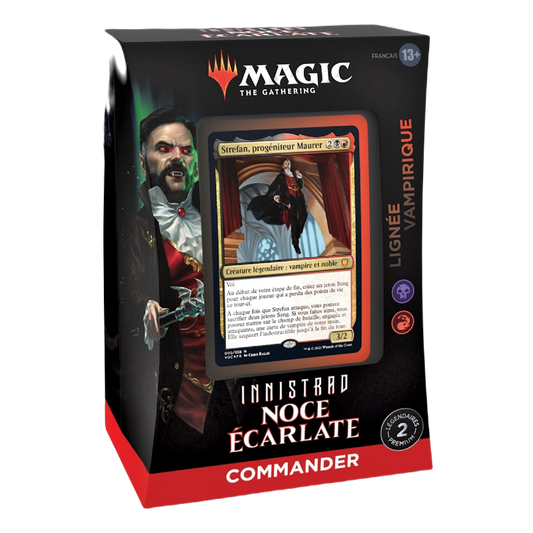 Deck Commander Magic The Gathering : Innistrad : Noce Ecarlate – Lignée Vampirique (Version Française)
