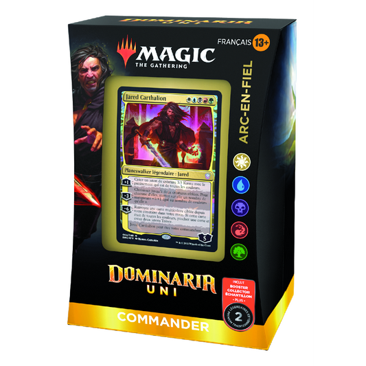 Deck Commander Magic : The Gathering : Dominaria Uni - Arc-En-Fiel (Version Française)