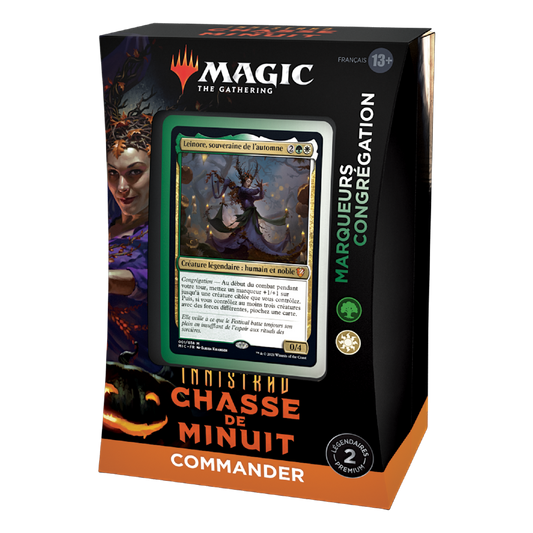 Deck Commander Magic The Gathering : Innistrad : Chasse de Minuit – Marqueurs et congrégation (Version Française)