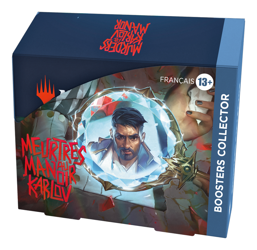 Boite de 12 Boosters Collector de Meurtres au Manoir Karlov (Version Française)