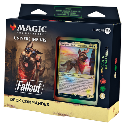 Deck Commander Magic: The Gathering Fallout - Survivants bagarreurs (Version Française)