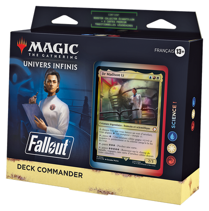 Deck Commander Magic: The Gathering Fallout - Science ! (Version Française)
