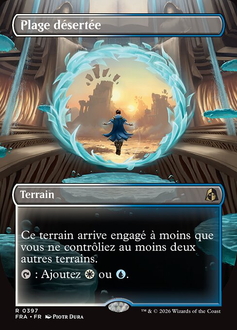 Plage désertée [FR] [FOIL]