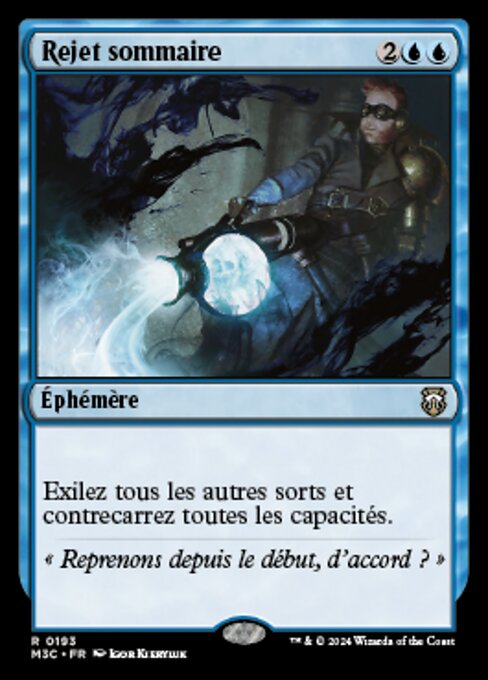 Rejet sommaire [FR]