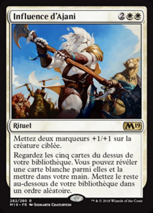 Influence d'Ajani [FR]