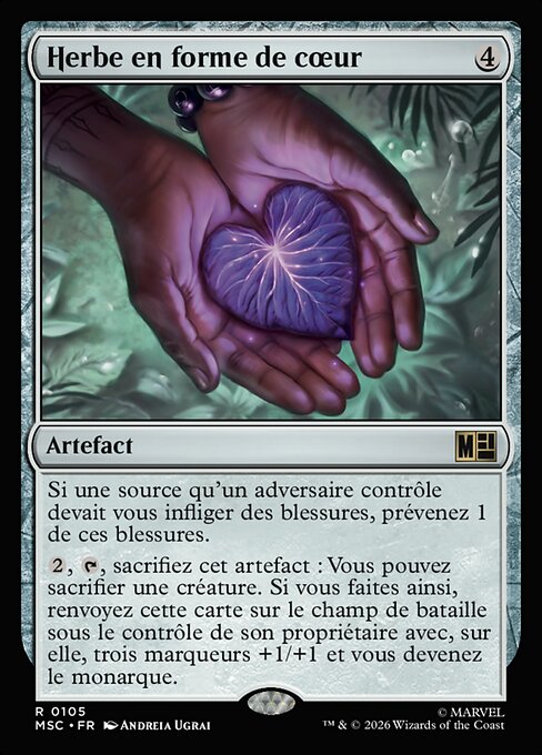 Herbe en forme de cœur [FR]
