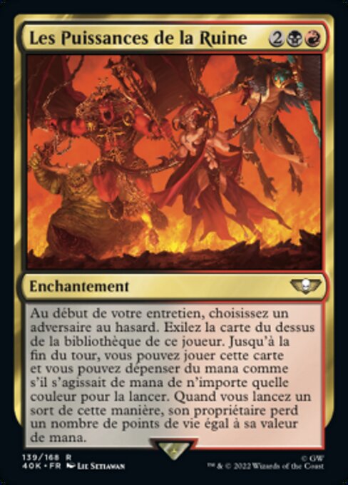 Les Puissances de la Ruine [FR]