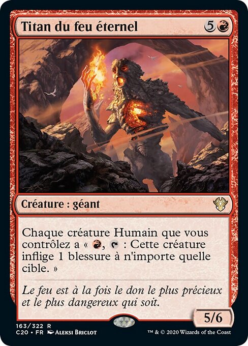 Titan du feu éternel [FR]