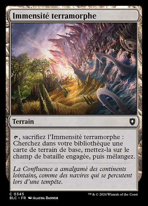 Immensité terramorphe [FR]