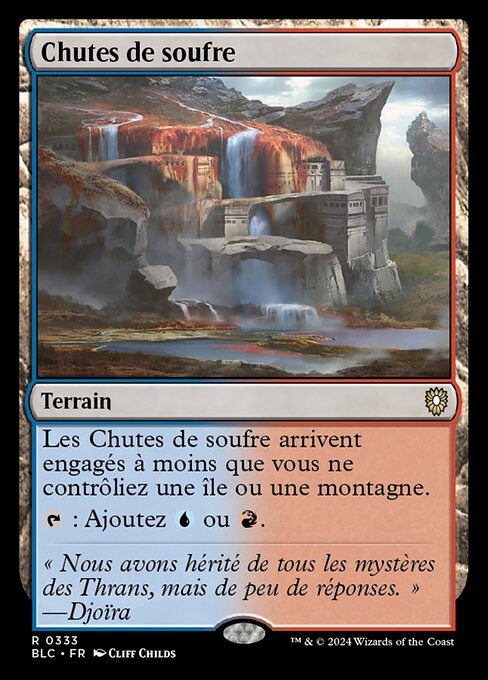 Chutes de soufre [FR]