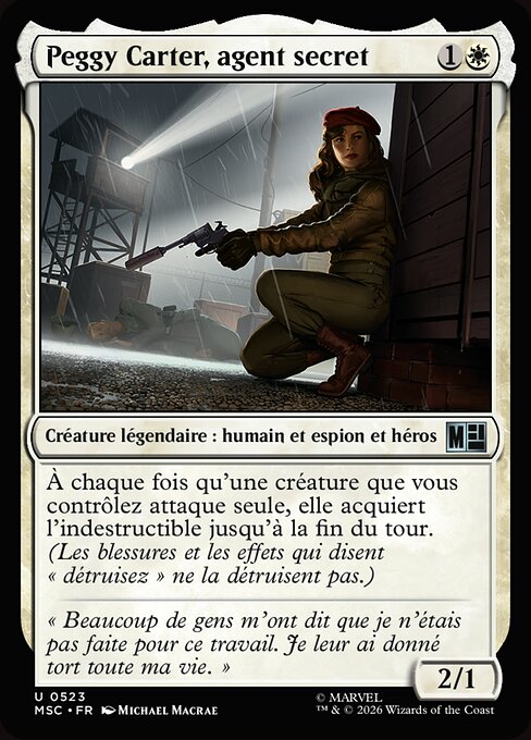 Peggy Carter, Secret Agent [FR]