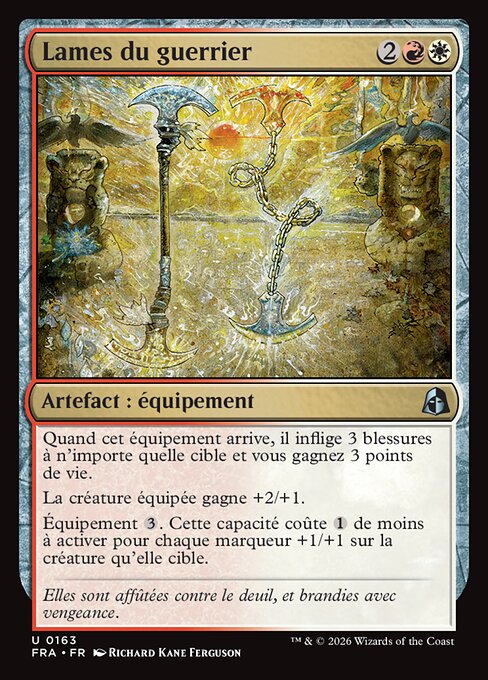 Lames du guerrier [FR]