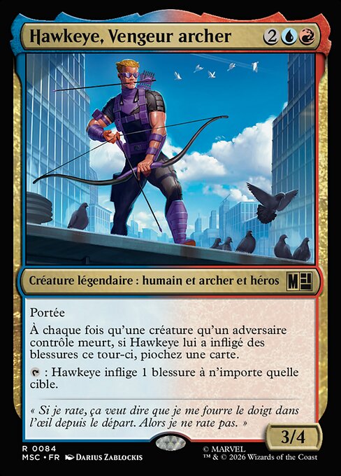 Hawkeye, Vengeur archer [FR]