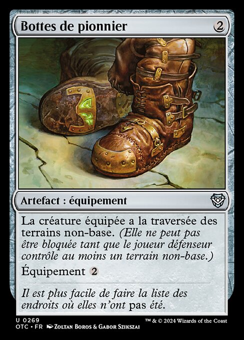 Bottes de pionnier [FR]