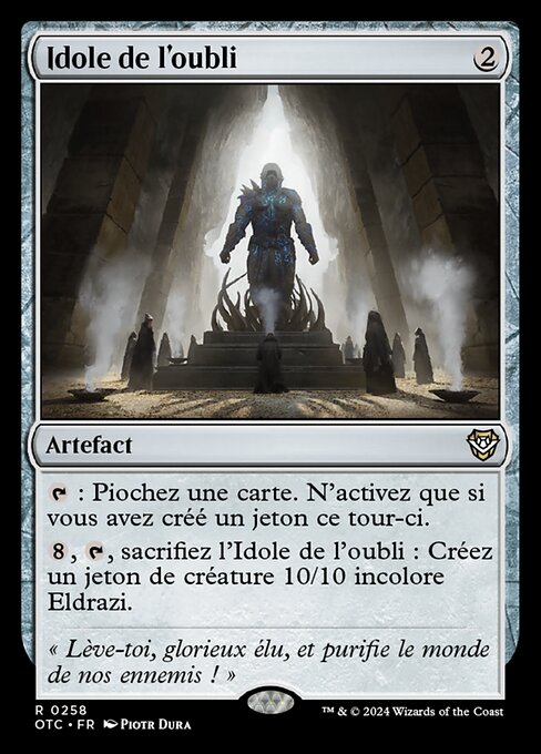 Idole de l'oubli [FR]