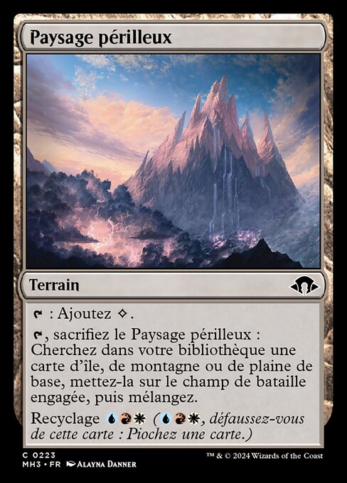 Paysage périlleux [FR]