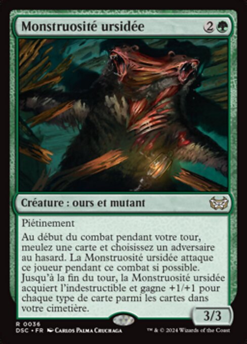 Monstruosité ursidée [FR]