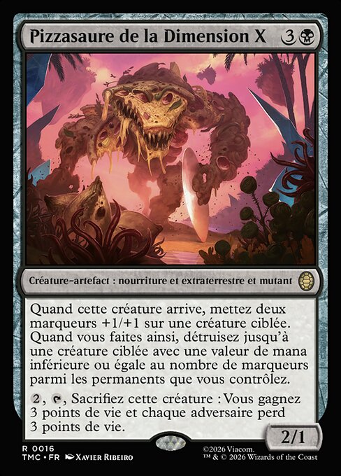 Pizzasaure de la Dimension X [FR]