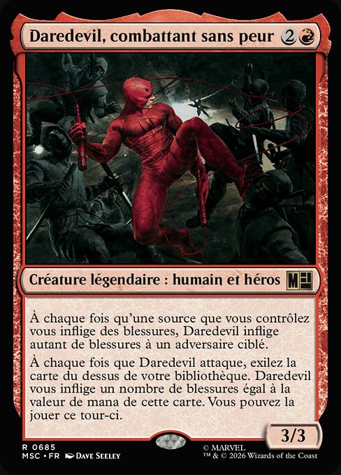 Daredevil, combattant sans peur [FR] [FOIL]
