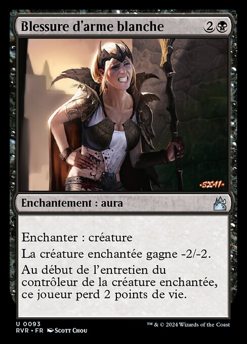 Blessure d'arme blanche [FR]