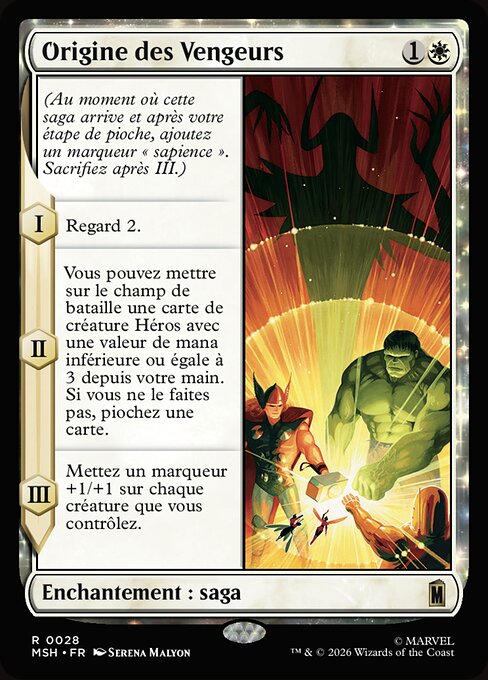 Origine des Vengeurs [FR]