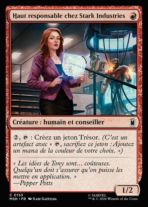 Haut responsable chez Stark Industries [FR]