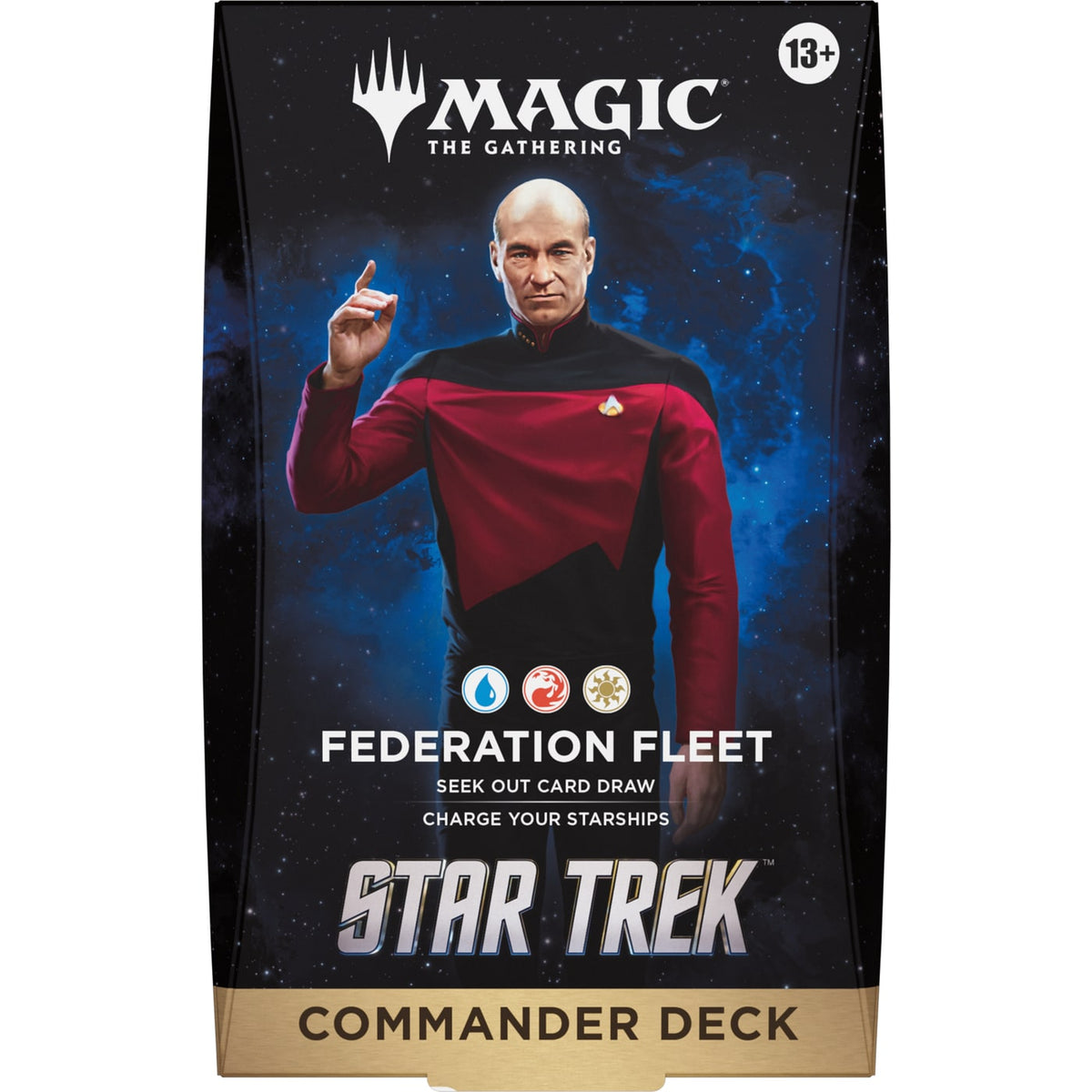 Deck Commander Star Trek Federation Fleet, vue de face