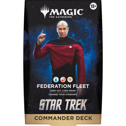 Deck Commander Star Trek Federation Fleet, vue de face