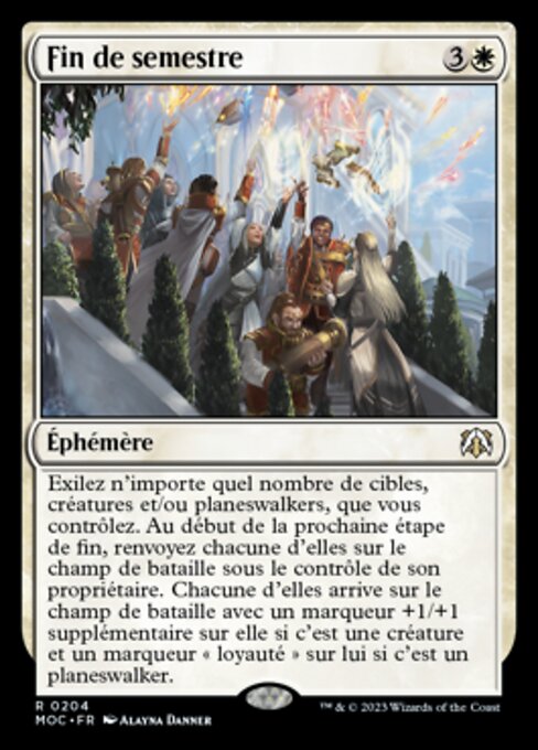 Fin de semestre [FR]