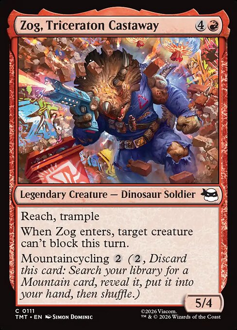 Zog, Triceraton Castaway [EN]