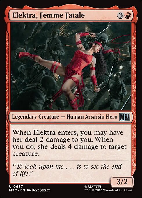 Elektra, Femme Fatale [FR]