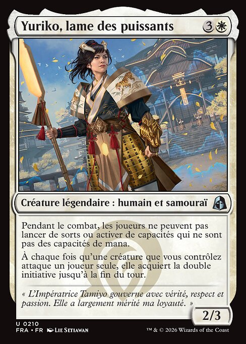 Yuriko, lame des puissants [FR]