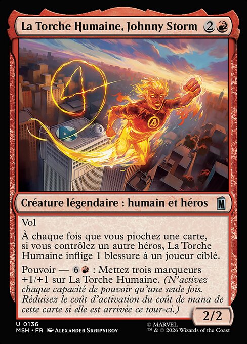 La Torche Humaine, Johnny Storm [FR]
