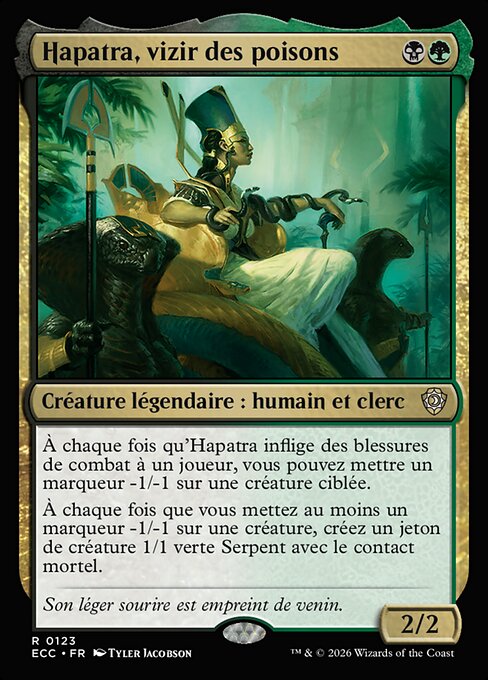Hapatra, vizir des poisons [FR]