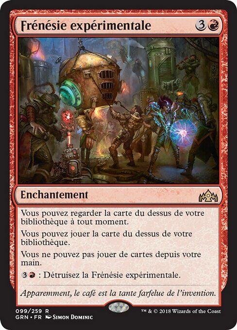 Frénésie expérimentale [FR]