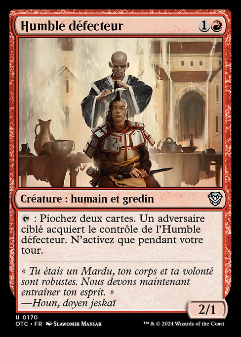 Humble défecteur [FR]