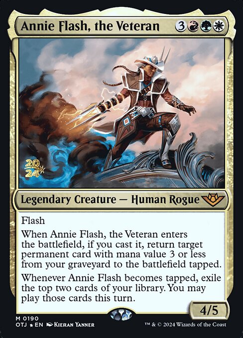 Annie Flash, the Veteran (V.1) [FR] [FOIL]