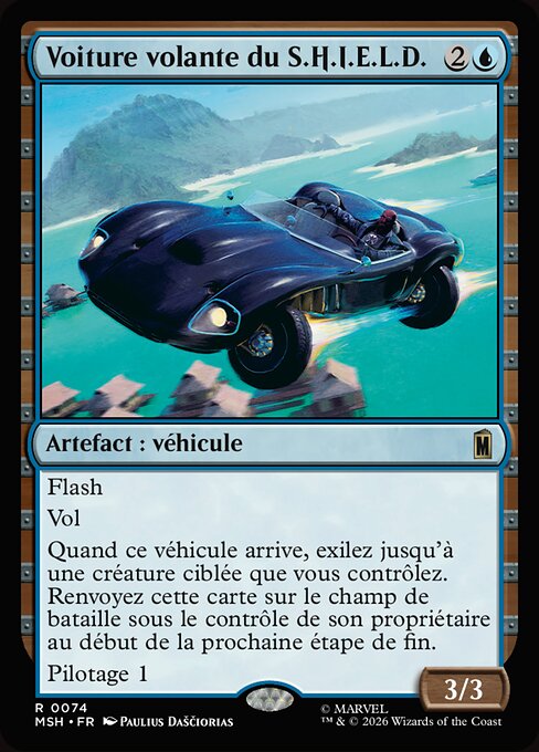 Voiture volante du S.H.I.E.L.D. [FR] [FOIL]