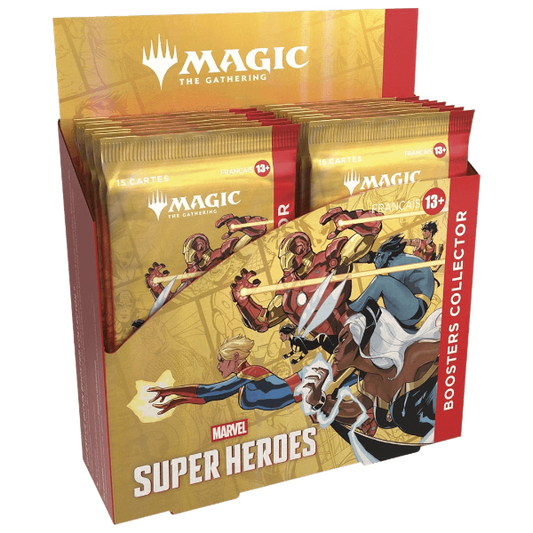 MTG - MArvel Super Heroes - Boite de Boosters Collectors (Version Française) - PRECOMMANDE 26/06/2026