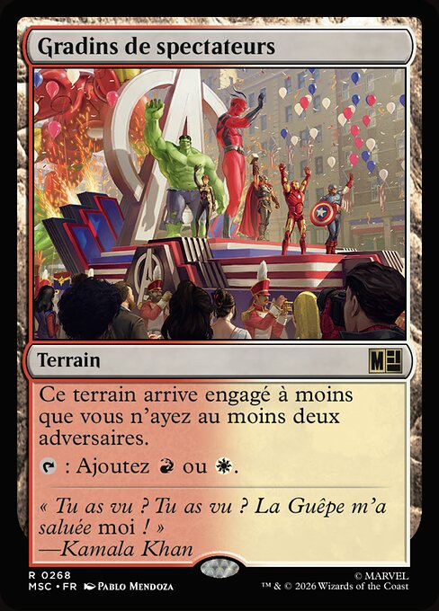 Gradins de spectateurs [FR]