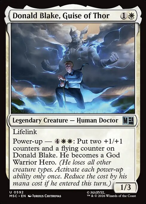 Donald Blake, Guise of Thor [FR]
