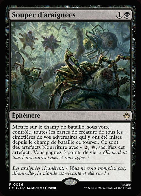 Souper d'araignées [FR]