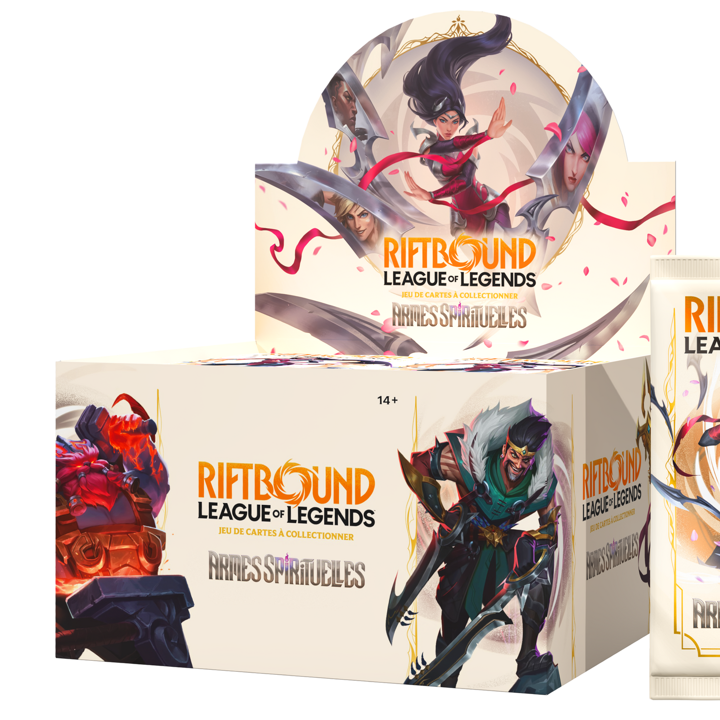 Riftbound: League of Legends TCG - Armes Spirituelles - Boîte de 24 Boosters (Version Française) - PRECOMMANDE 04/08/2026