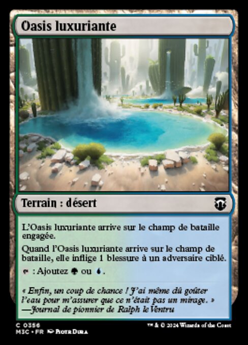Oasis luxuriante [FR]