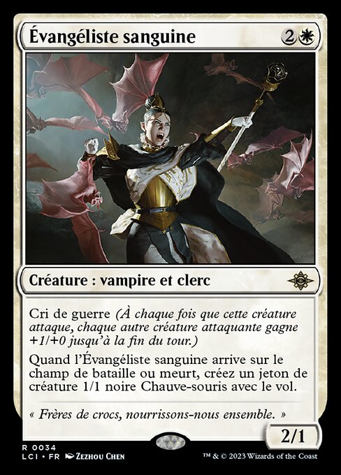 Évangéliste sanguine [FR]