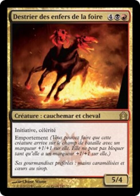 Destrier des enfers de la foire [FR]