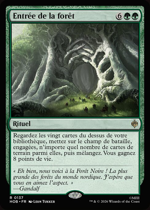 Entrée de la forêt [FR] [FOIL]